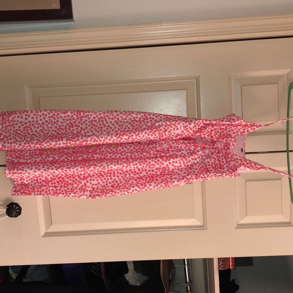 Front tie midi sundress